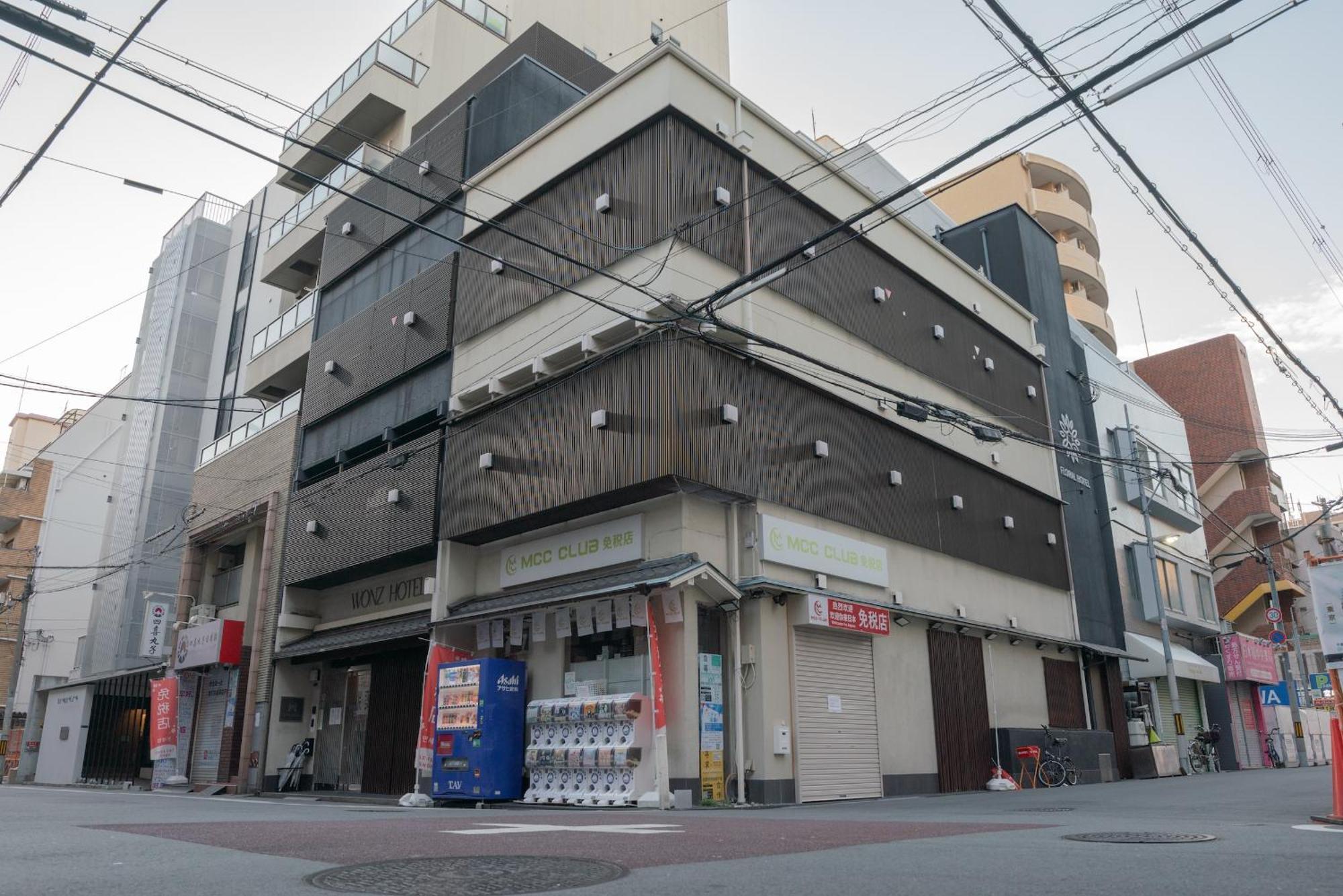 Wonz Hotel Self-Check-In โอซาก้า ภายนอก รูปภาพ